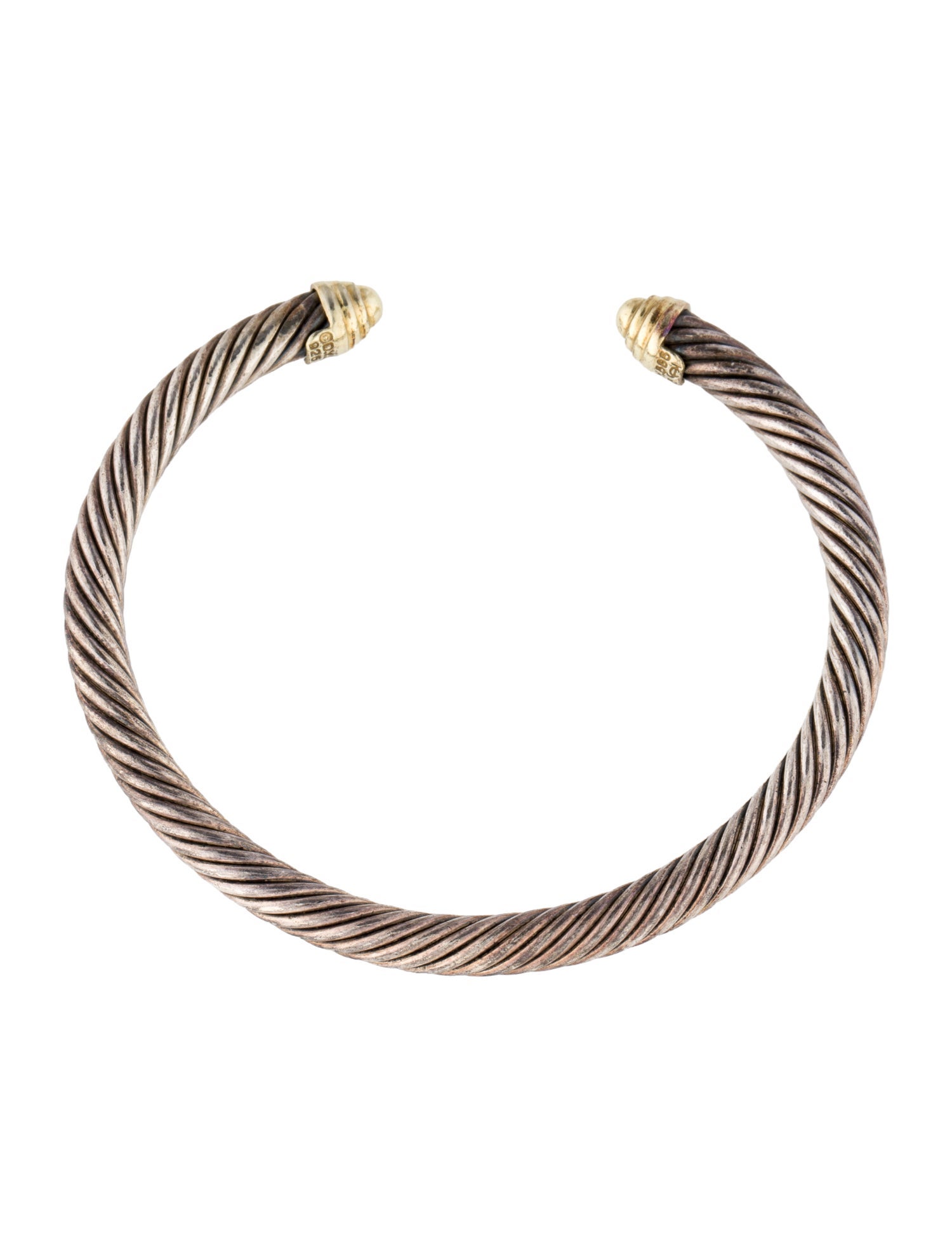 David Yurman Two-Tone Cable Classic Cuff